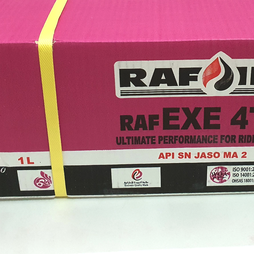 Thùng 12 lon nhớt tổng hợp 100% Rafoil 10W40 1L cho xe số xe tay ga