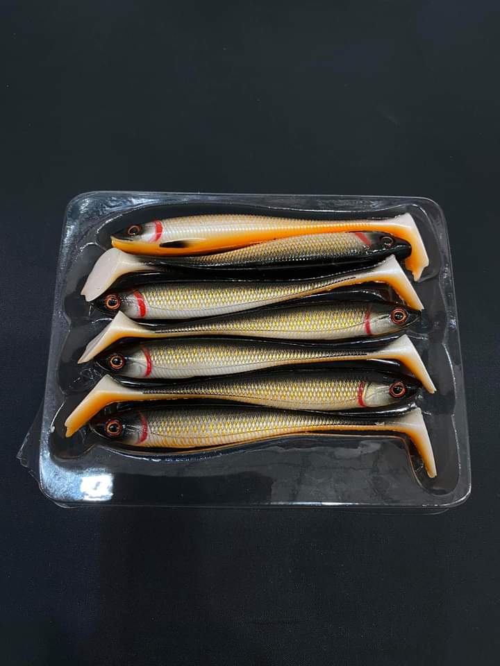 Mồi Mềm NFF ( Set 7 body ) size 9cm lớn / 7cm mini / mồi mềm mini nff câu cá siêu nhạy