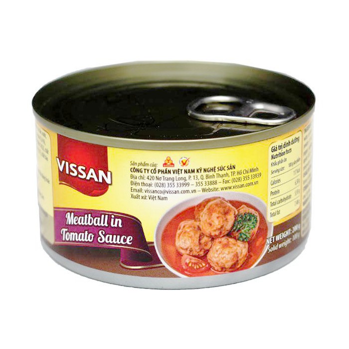 Xíu mại sốt cà Vissan 200g