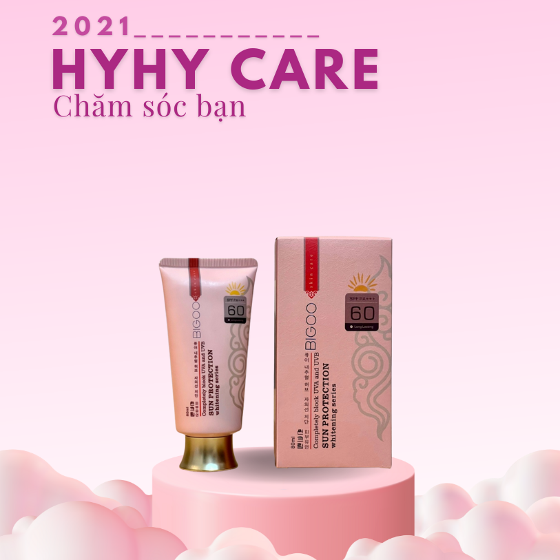 Kem chống nắng BIGOO Hàn Quốc SPF60 PA+++ (XÁCH TAY)