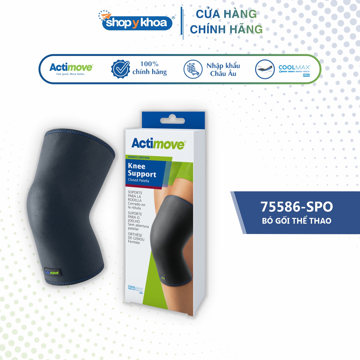 Bó gối thể thao 75586-SPO Actimove Knee Support
