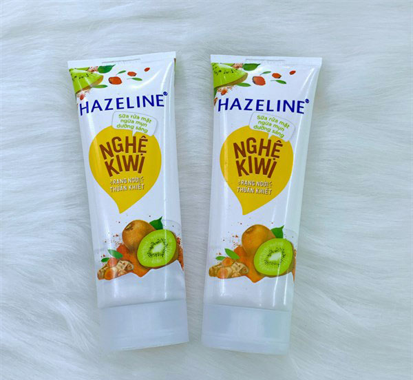 SỮA RỬA MẶT HAZELINE NGHỆ KIWI 50g