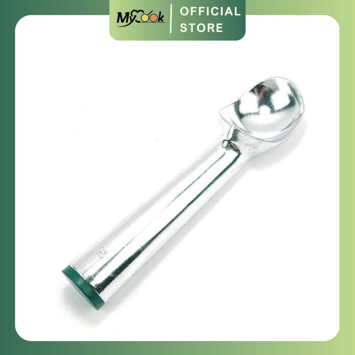 Muỗng Múc Kem Bằng Nhôm Đúc (Chuôi nâu)