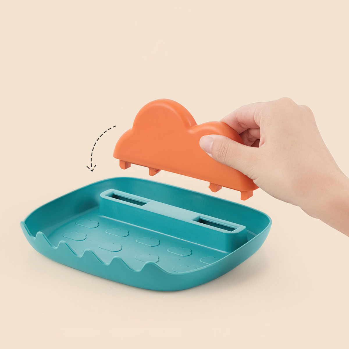 Multi-purpose pot lid spoon holder, convenient for the kitchen