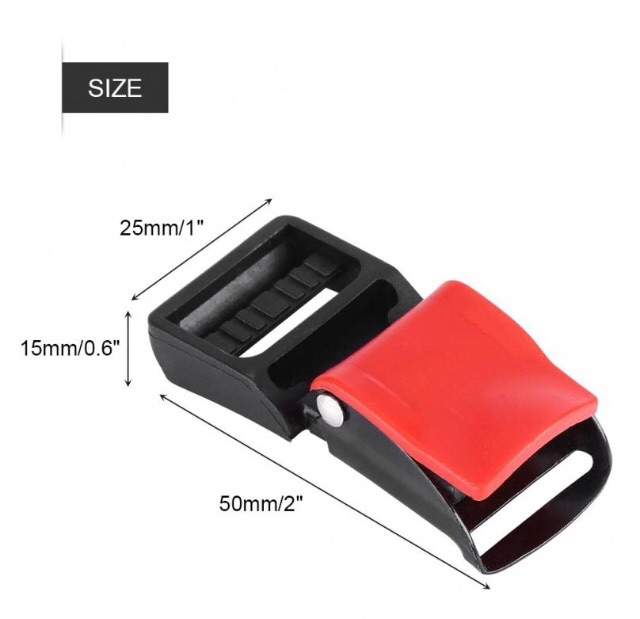 Bộ 5 cái khoá cài quay nón bảo hiểm PULL