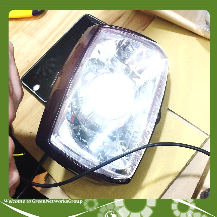 Đèn led xe Dream đầu bằng mắt cú Greennetworks