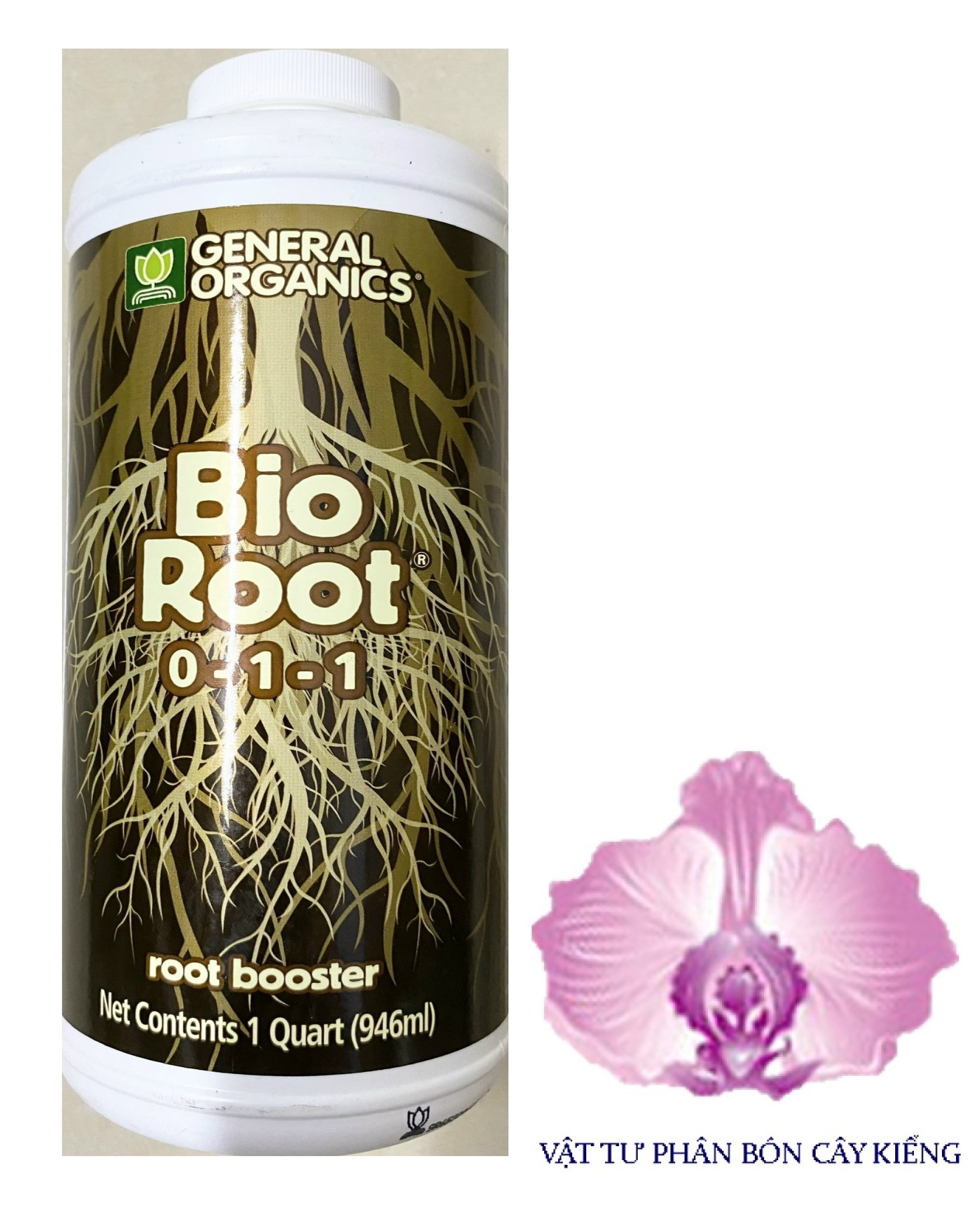 Phân bón siêu ra rễ bio root 0-1-1 - usa - #123a# 946ml