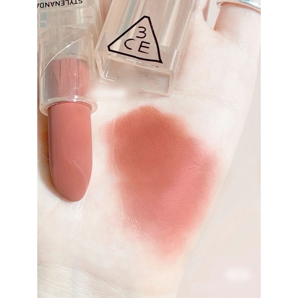 [Mới] Son Thỏi Lì 3CE Clear Layer Warm - Cool - New Take [Chill Move - Way Back- Hazy Rose - Better Mood - Fluffy Love]