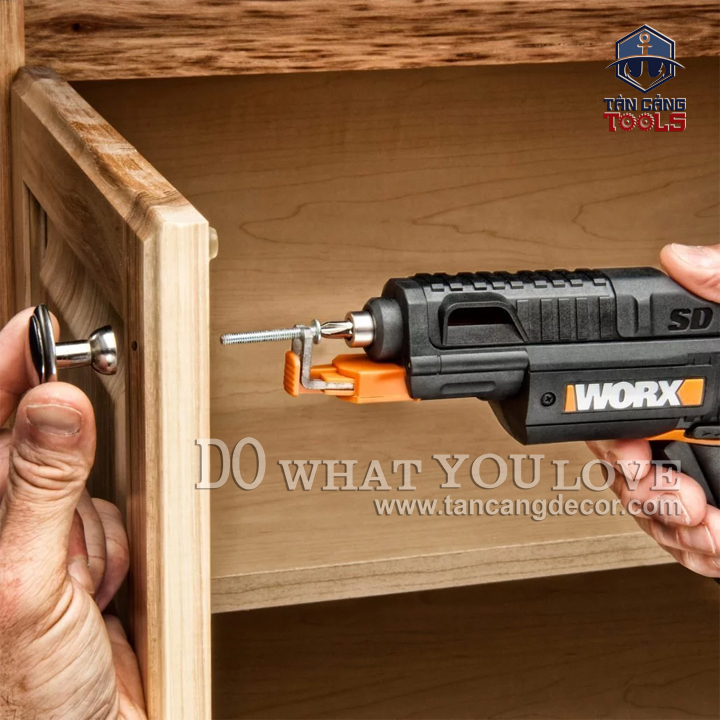 Máy Vặn Vít Đa Năng Dùng Pin 4V Worx WX255