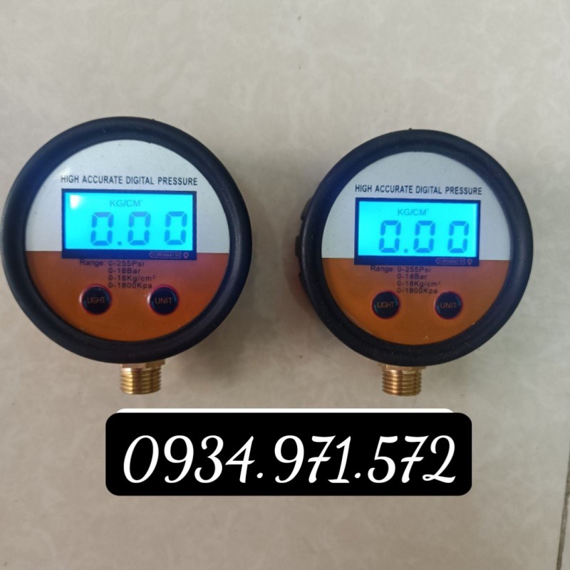 Đồng hồ đo áp suất lốp Điện Tử