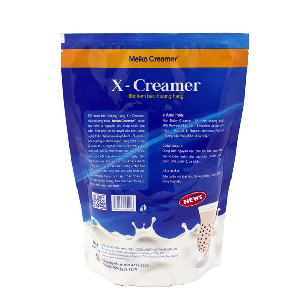 Bột pha trà sữa X Creamer/S Creamer gói 1kg