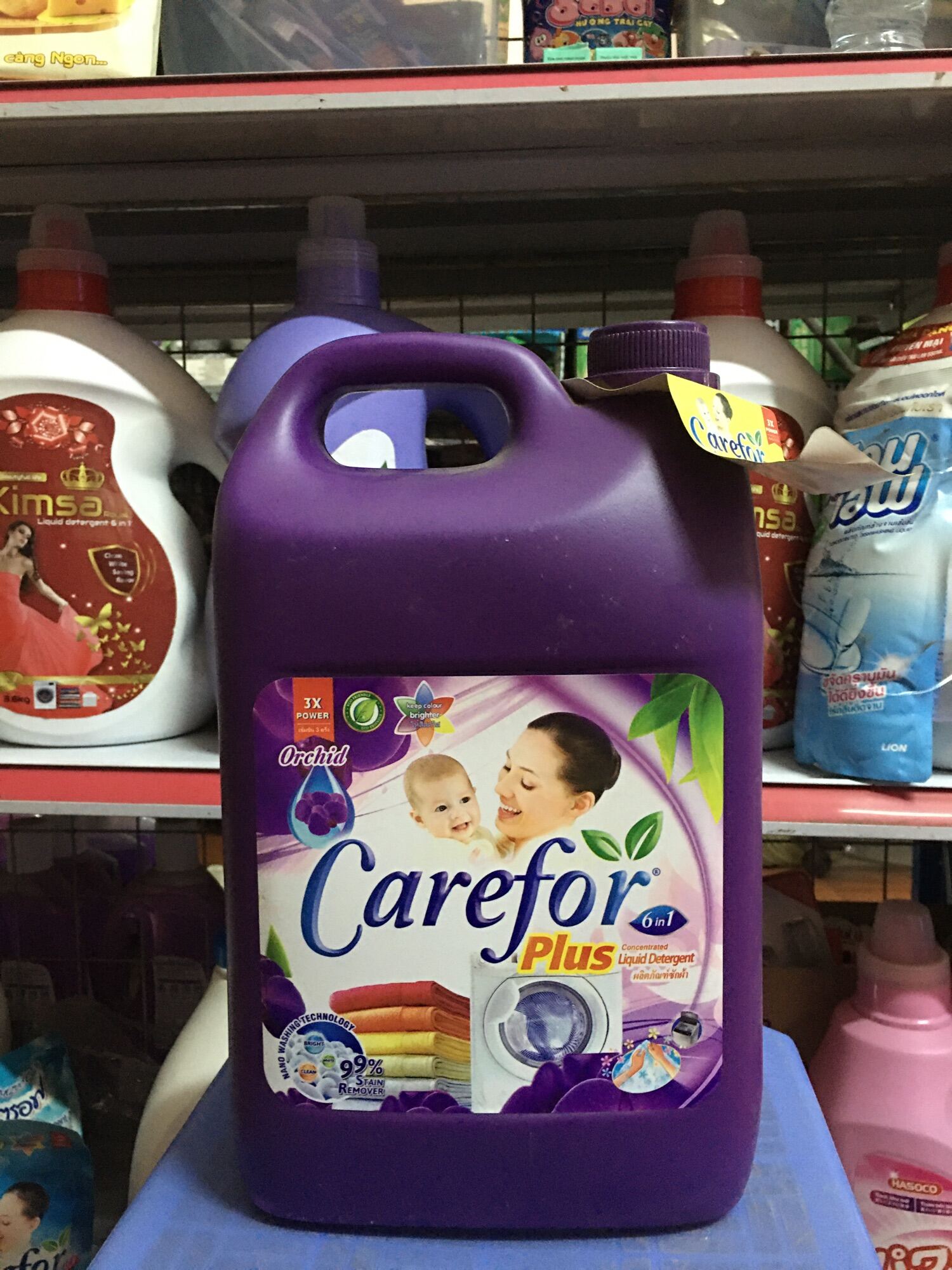 Nước giặt xả đậm đặc Carefor 5000ml