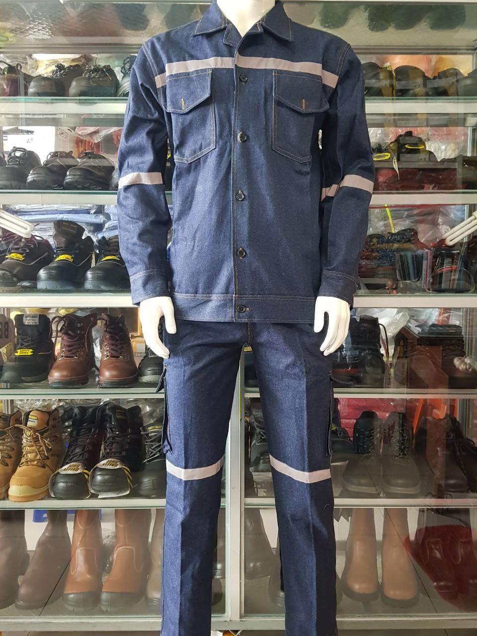 Quần áo Jean cho thợ hàn - Size S