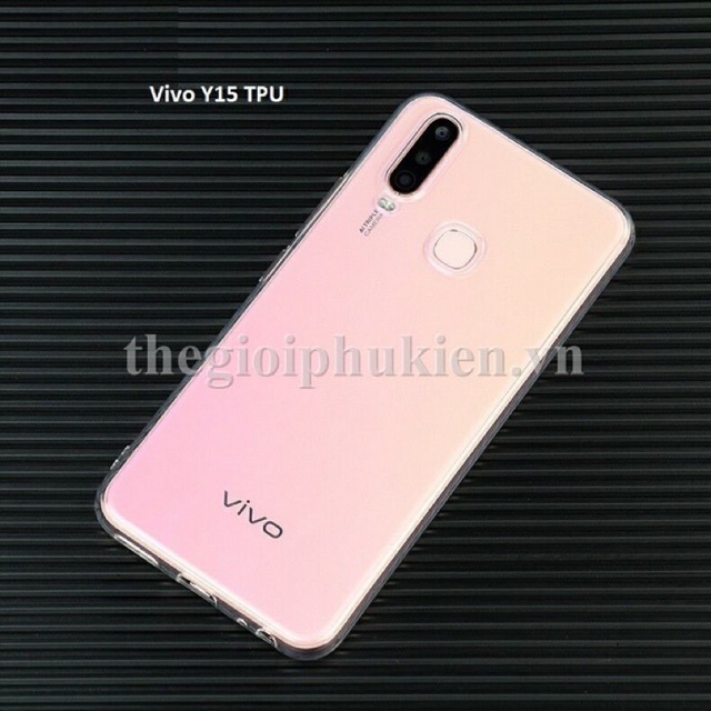 Ốp lưng dẻo cho vivo y12/ y15/ y17 silicon trong suốt