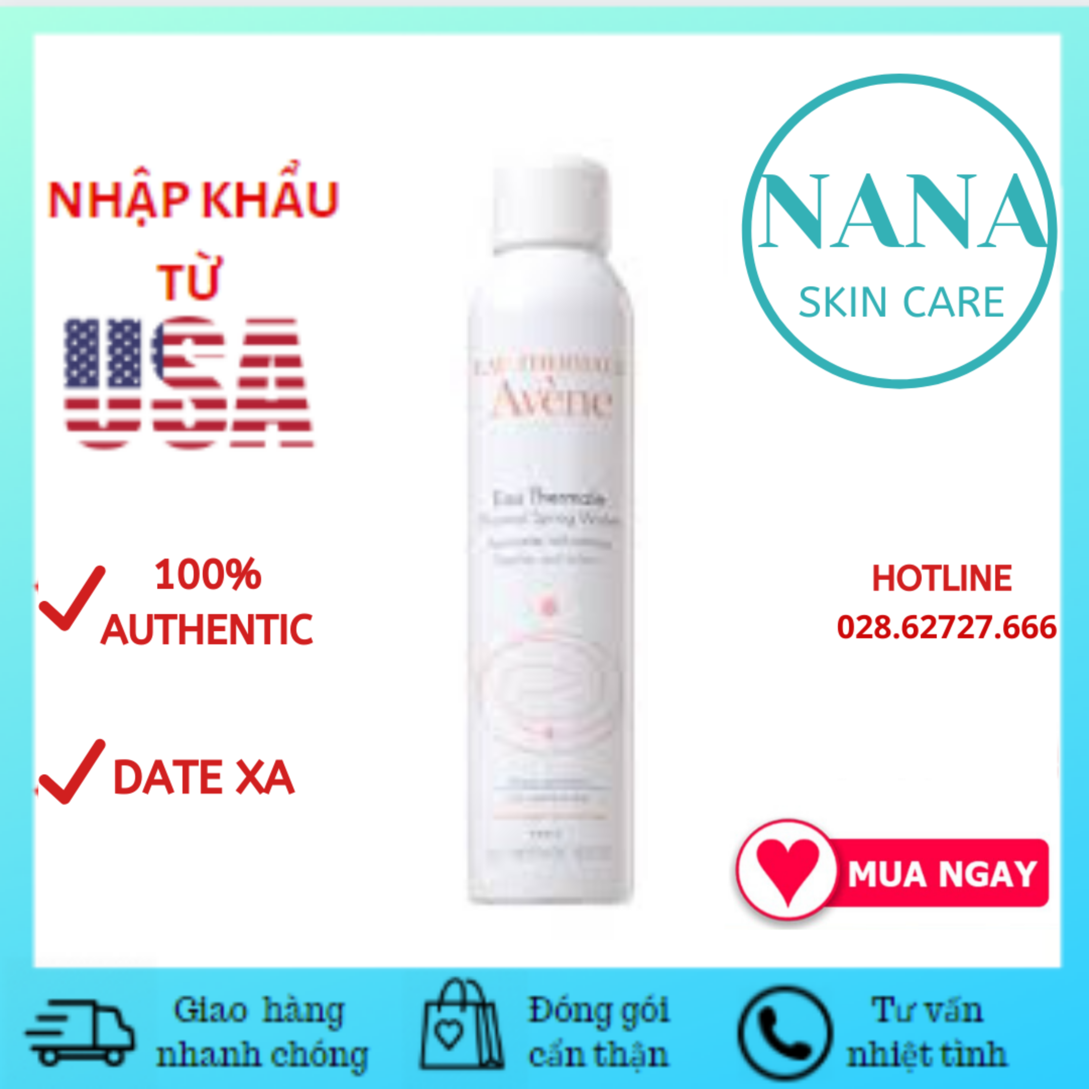 [HCM]Xịt Khoáng Avene Thermal Spring Water 300ml