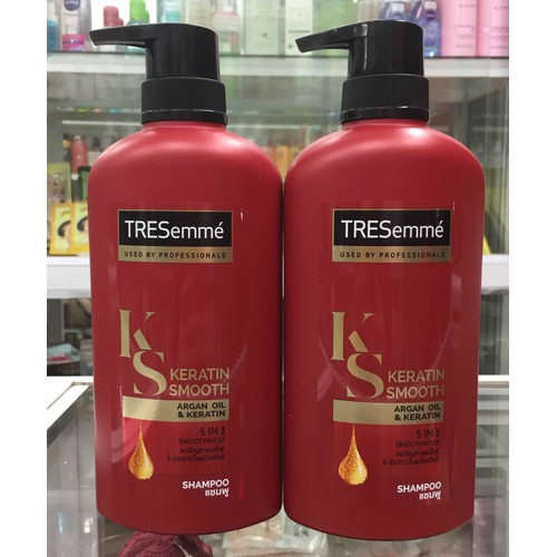 Combo 2 Dầu gội Tresemme Thái Lan 450ml Keratin Smooth