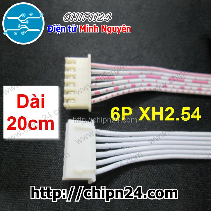 Dây bẹ 6p 20cm xh2.54mm