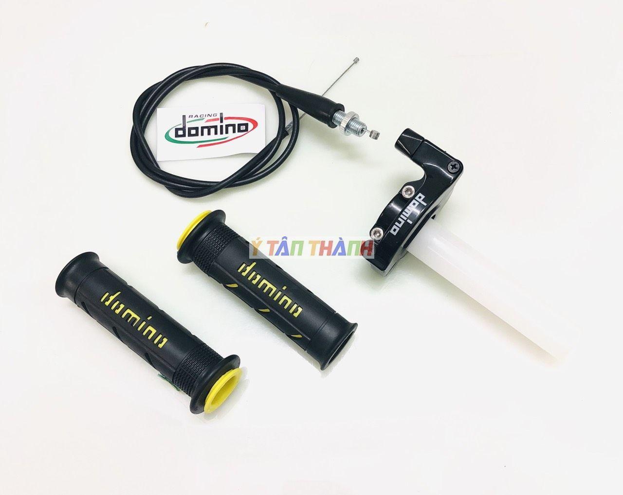 Cùm tăng tốc domino 1 dây ga màu vàng