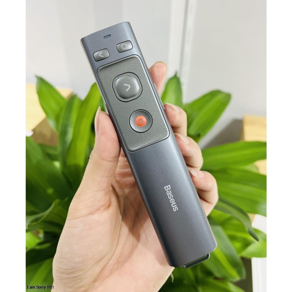 Bút Laser trình chiếu Baseus Orange Dot Wireless Presenter cho Laptop/ Macbook