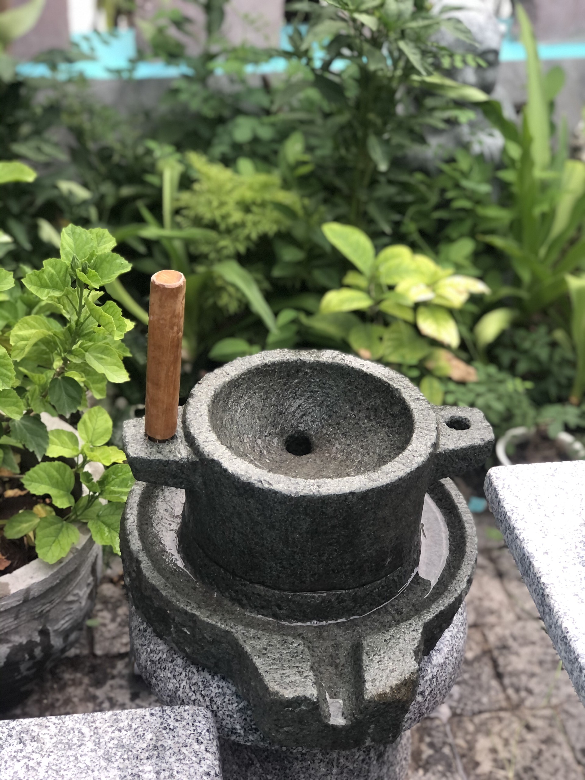 Cối Xây Bột Mẫu Xưa
