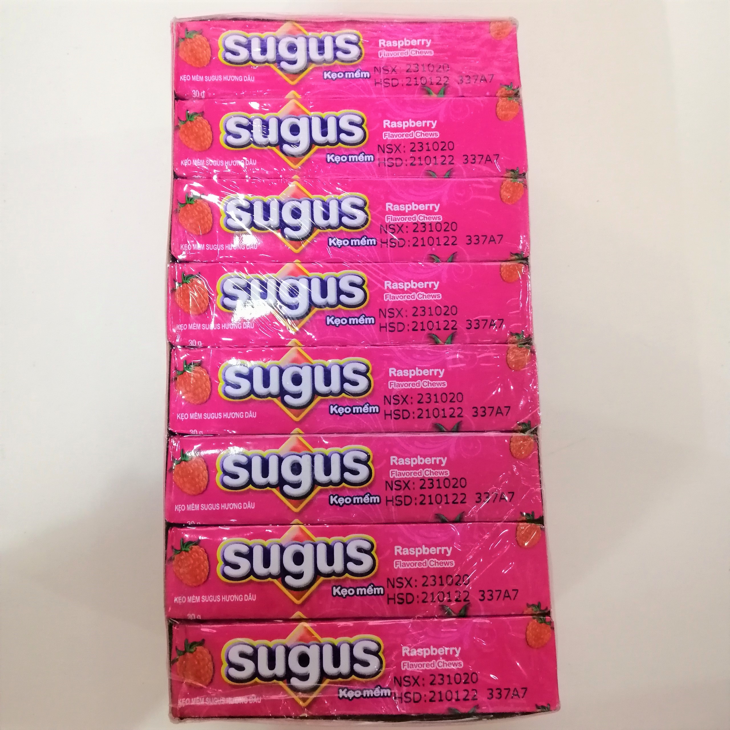 Kẹo Mềm Sugus Hương Vị Dâu (Lốc 24 thanh)