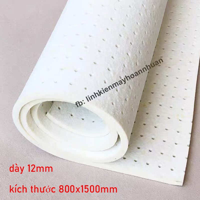 [HCM]Mút bàn ủi - Mút lỗ trắng dày 12mm