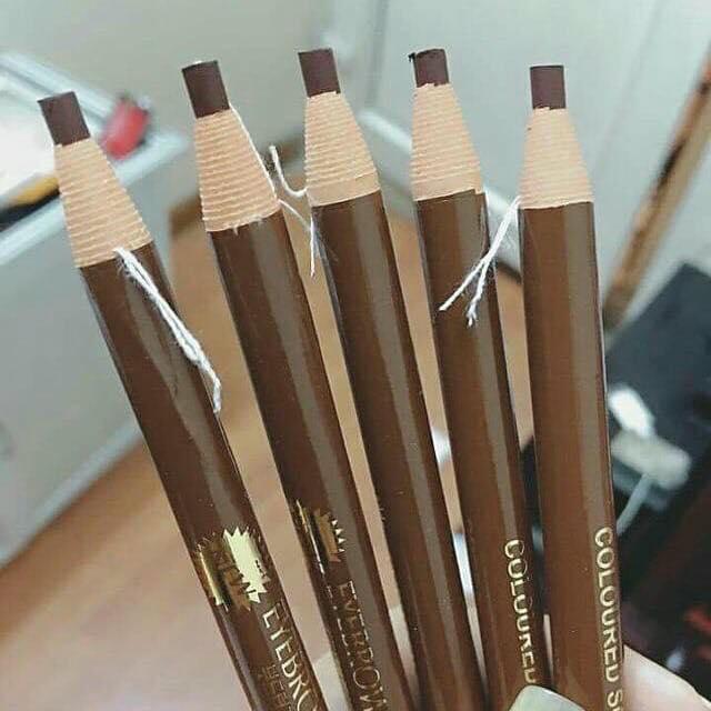 [HCM]Set 12 chì xé vẽ mày (1 hộp)