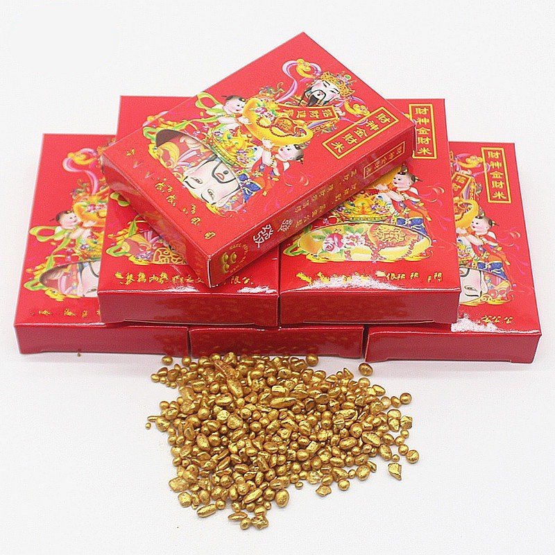 Gạo vàng thần tài , gạo vàng để lư hương - phật giáo tuệ quang