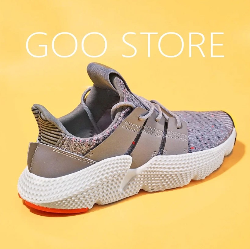 [ Full Hộp + Phụ Kiện ] Giày Thể Thao Sneaker Nam Nữ Prophere Xám Cam