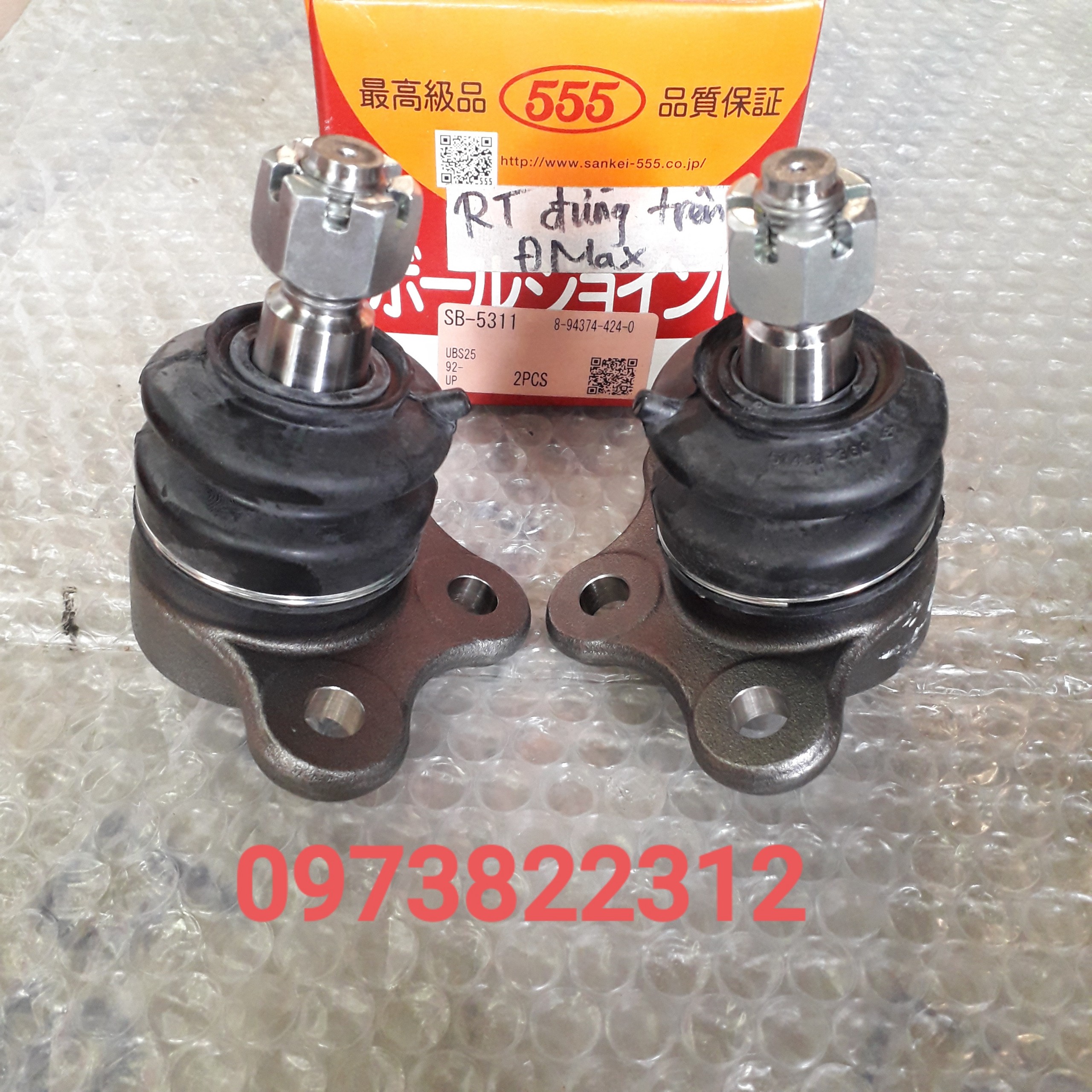 Rô tuyn càng a trên Isuzu D-Max ( Rô tuyn trụ đứng, Giá 1 Chiếc) JAPAN
