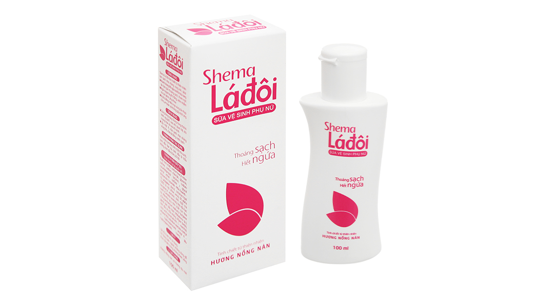 Dung dịch vệ sinh phụ nữ Shema Lá đôi