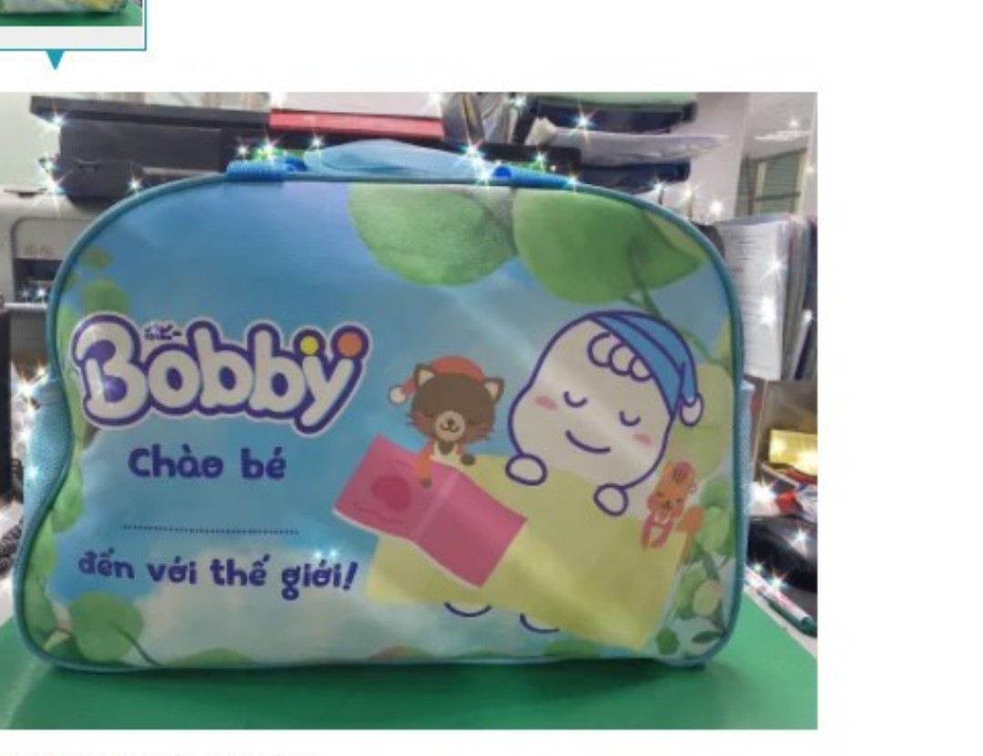[Mới] Combo Bobby mẹ đi sinh 8 món_Màu xanh