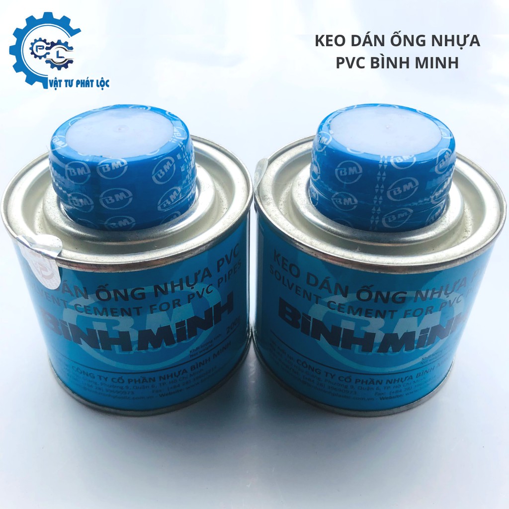 Keo dán ống nước Bình Minh 200g, 500g
