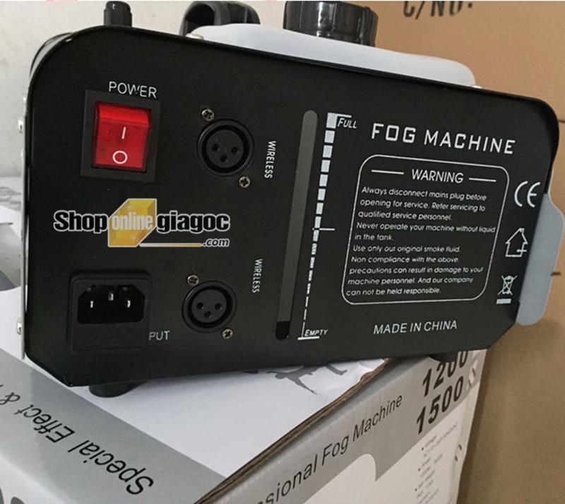 Máy Tạo Khói 1500W TK01 Có Đèn Led