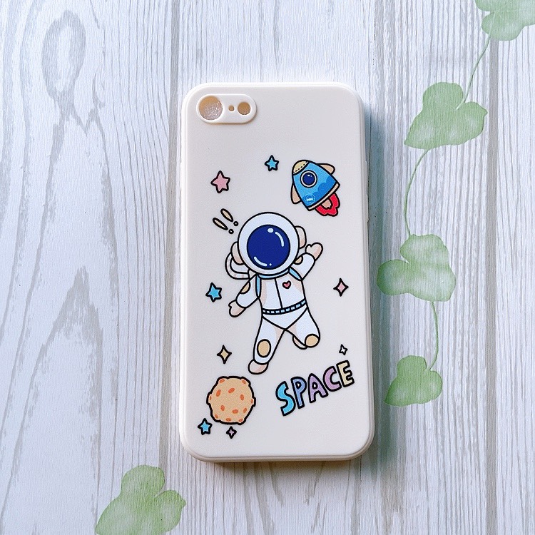 Ốp lưng chống bẩn cạnh vuông in hình viền dẻo trái táo 6 plus/ trái táo 6s plus/7 plus/8 plus/6/6s/7/8/se 2020