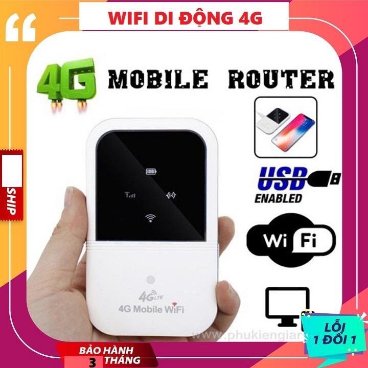 Bộ phát wifi 4G di động ZTE MF80 đa mạng - Cục phát wifi từ sim 4g Mifi LTE hệ thông tiết kiện năng lượng pin trâu