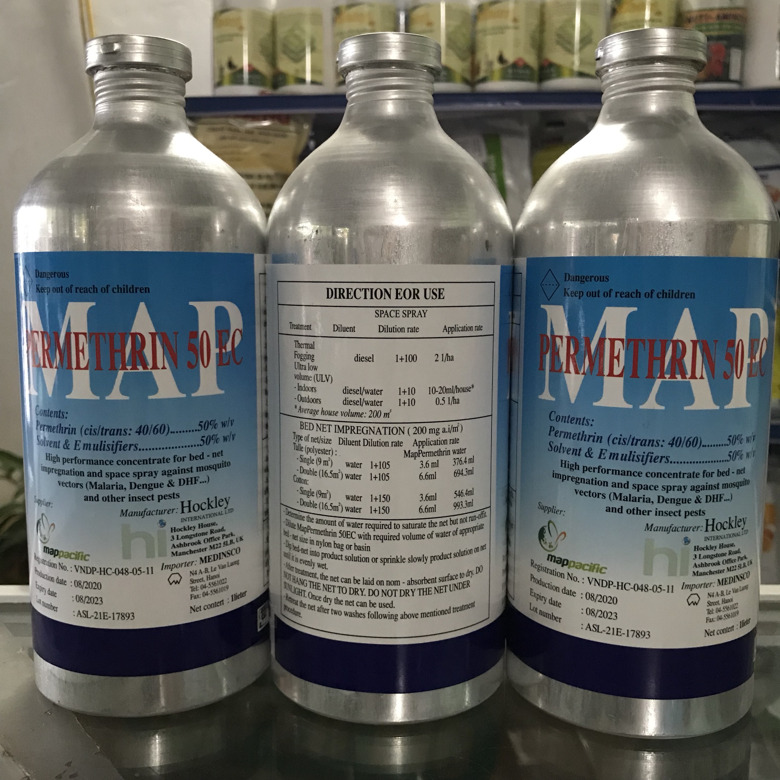 Diệt muỗi côn trùng chai 1L