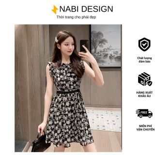 Váy lụa thiết kế họa tiết mới NABI váy thiết kế NVVL23X thumbnail