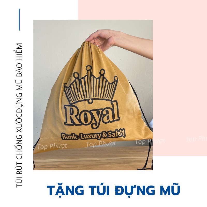 Nón bảo hiểm Fullface 2 kính Royal M266