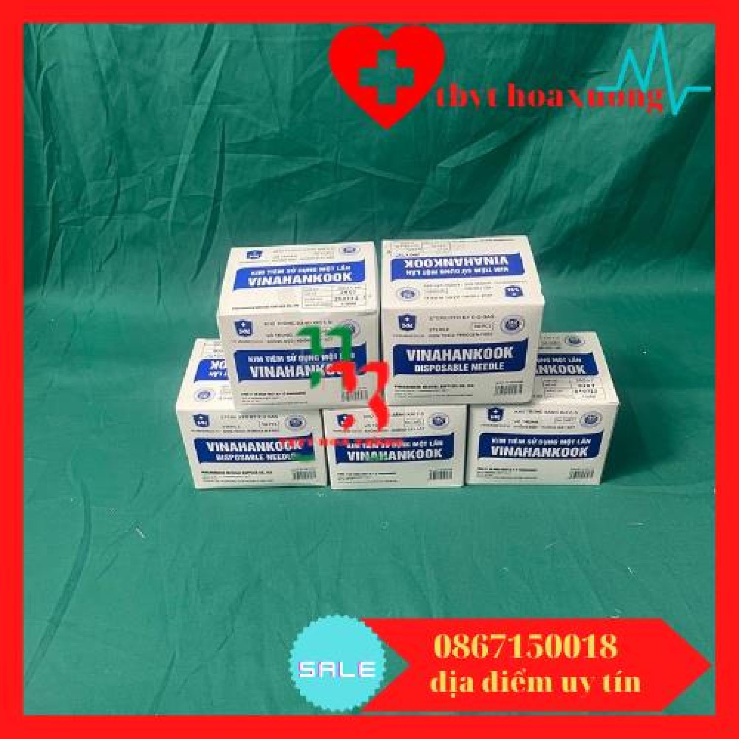 Kim tiêm 18g, 20g, 22g, 23g, 25g, 26g vinahankook