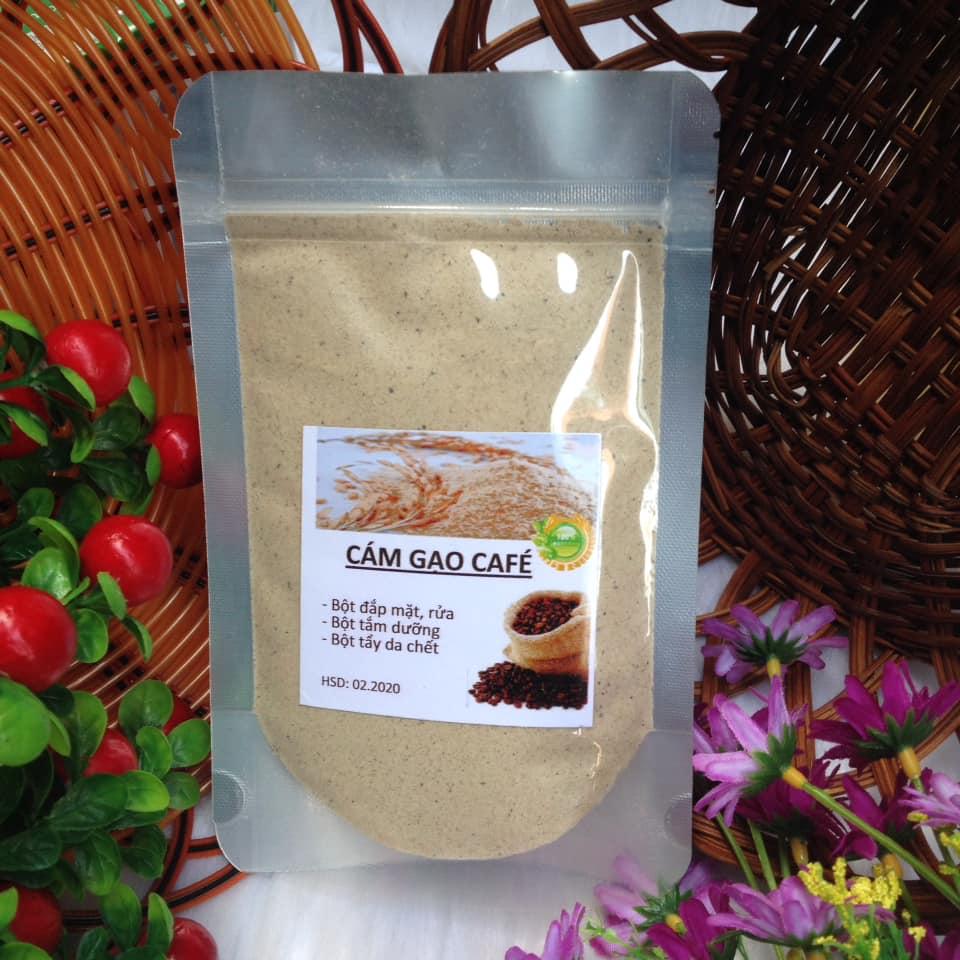 [HCM]Bột Cám Gạo Cafe Nguyên Chất 100gr