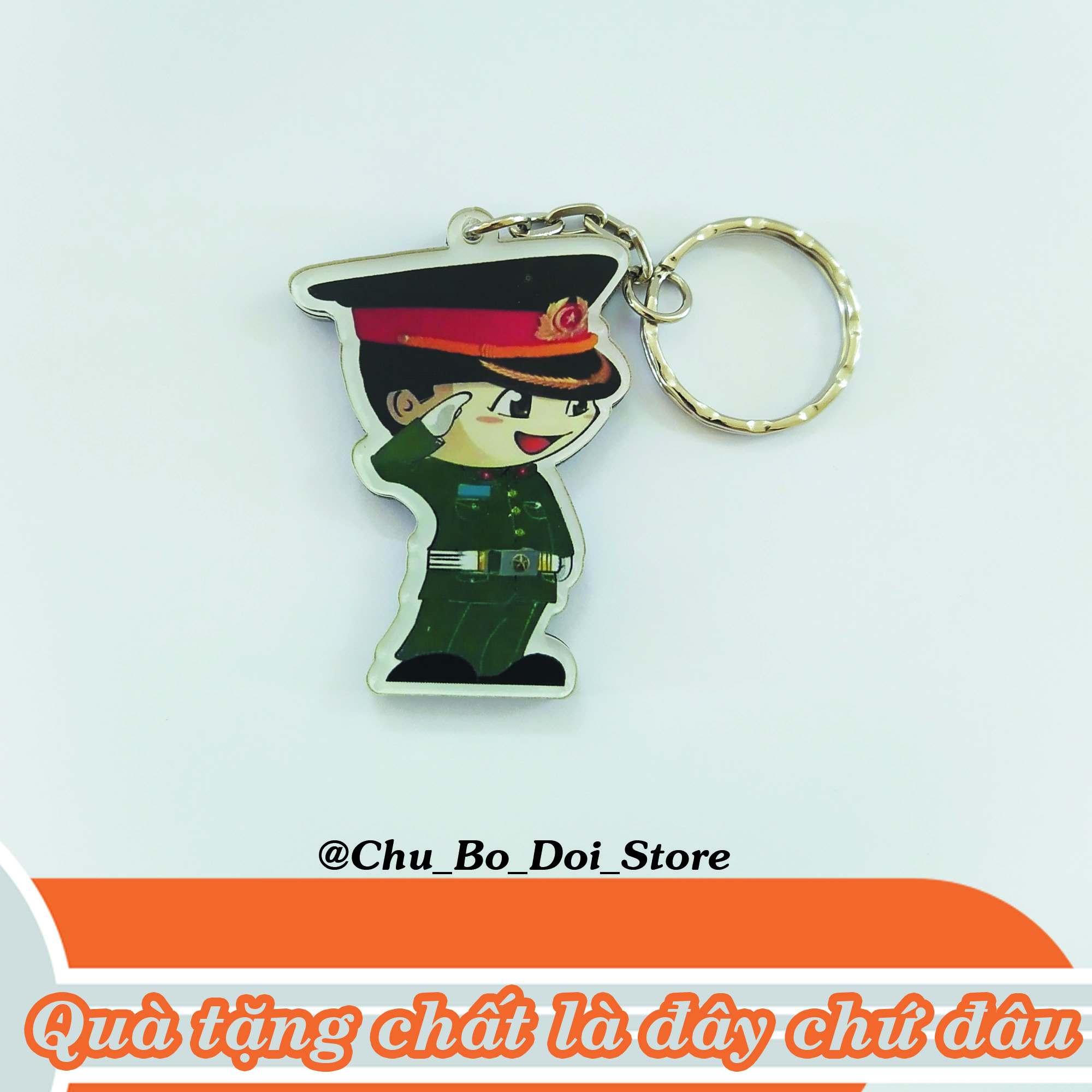 (COMBO MUA 2 ĐƯỢC 3) Móc khóa chú lính siêu cute