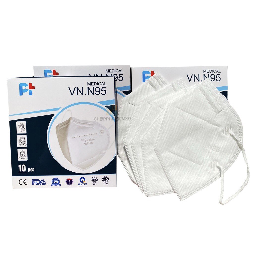 Hộp Khẩu TRang Y Tế N95 KHÔNG VAN
