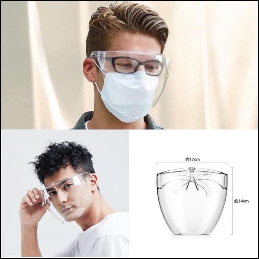 [HCM]Kính chống giọt bắn kính bảo hộ trong suốt an toàn không mờ
