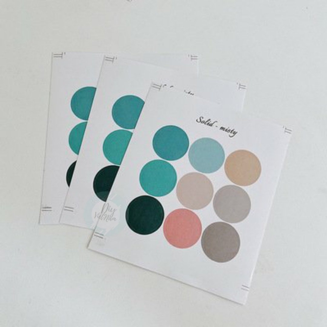 [HCM]STICKER 9 DOT TRÒN