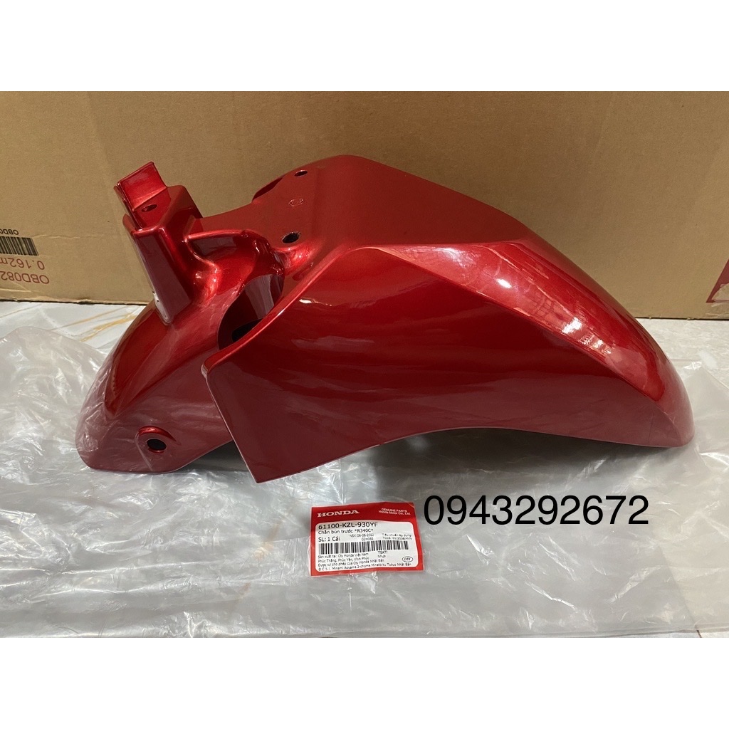 Dè vision 110 đỏ tươi honda