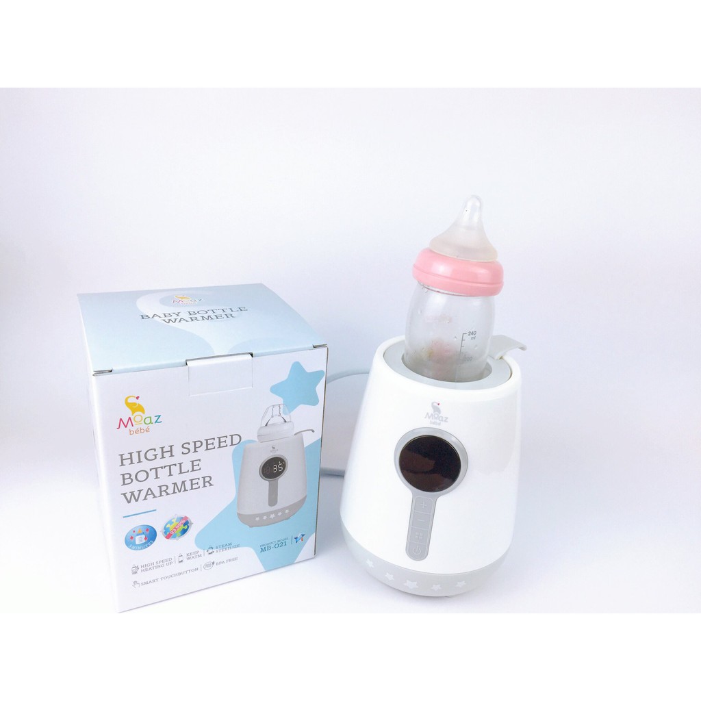 Máy hâm sữa siêu tốc Moazbebe MB021- Sukem Shop