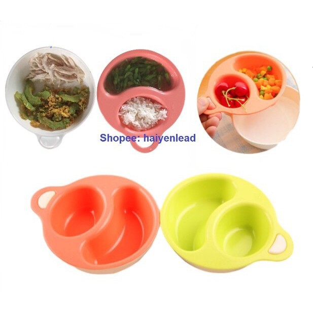 Bát ăn dặm chia ngăn cho bé Inomata Nhật Bản