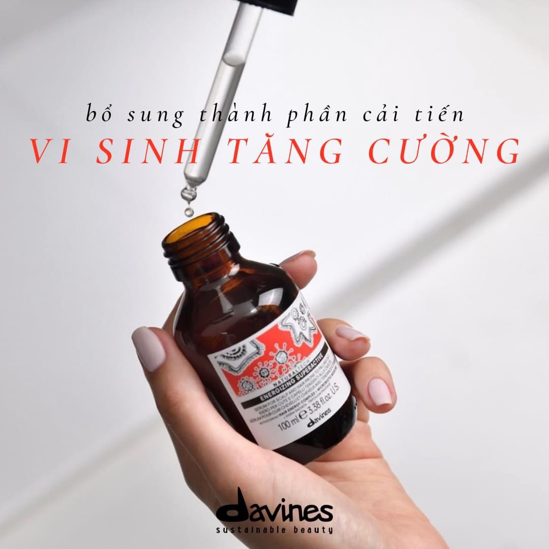 Tinh chất chống rụng kích mọc tóc Davines Energizing Superactive 100ML