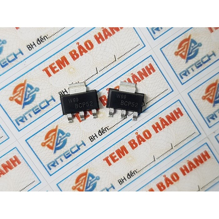Bcp52, bcp52-16 transistor pnp 60v/1a sot-223